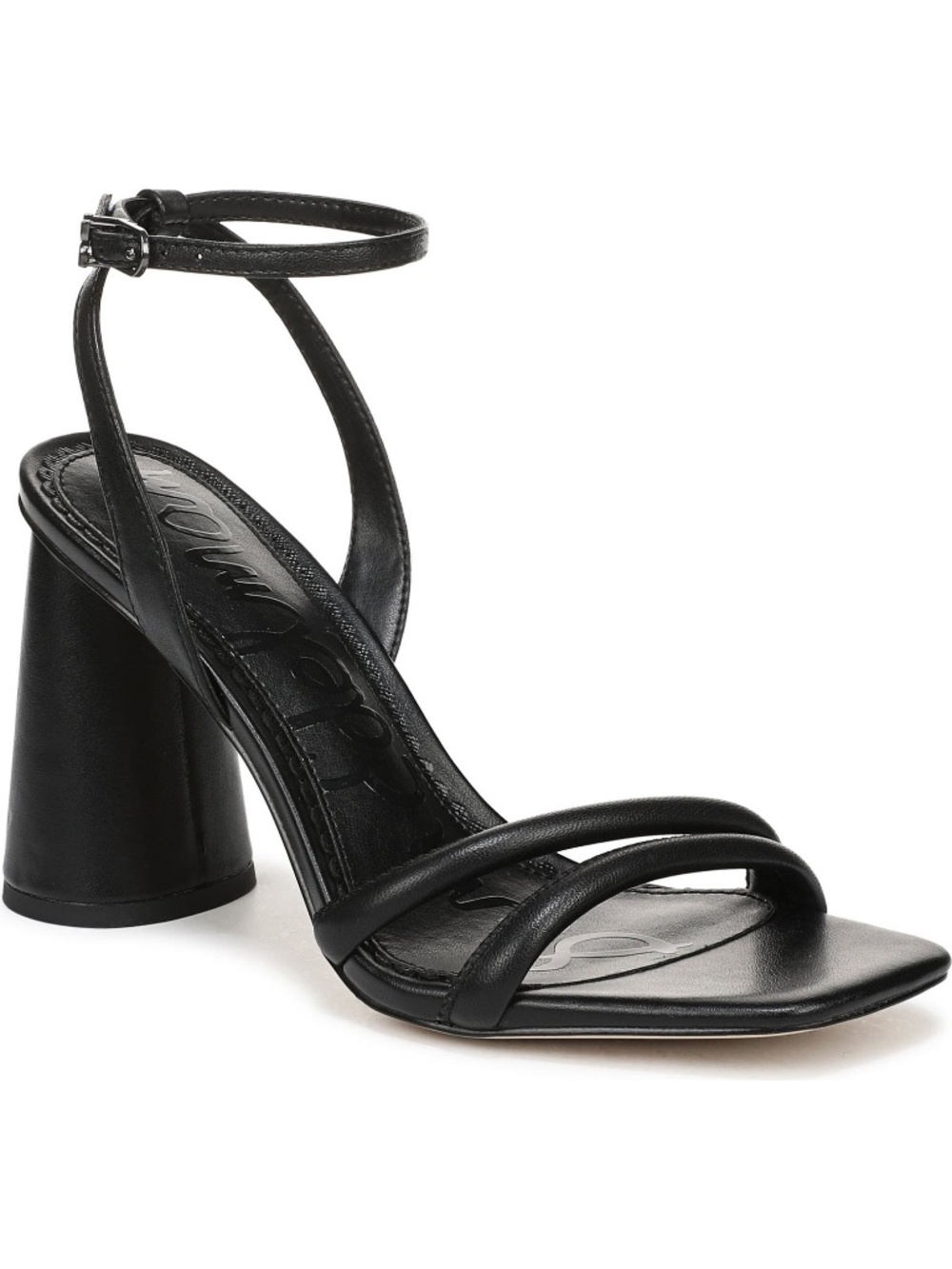Sam Edelman Kia Block Heel Ankle Strap Sandal